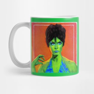 Orion Woman Bright Pop Art Acrylics Mug